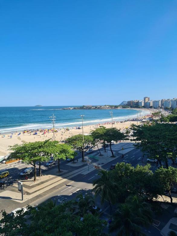 Frente Mar Copacabana Avenida Atlantica Rio de Janeiro Exterior foto